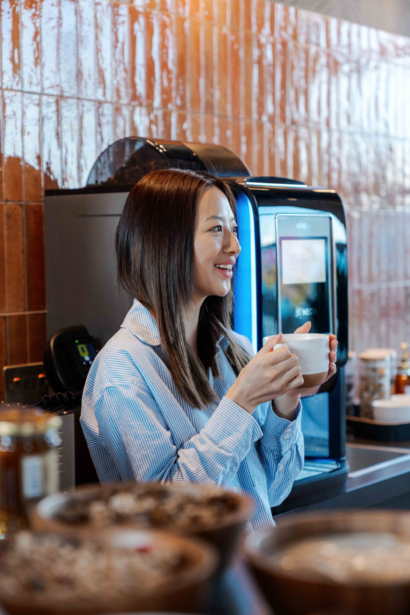 Free coffee every morning