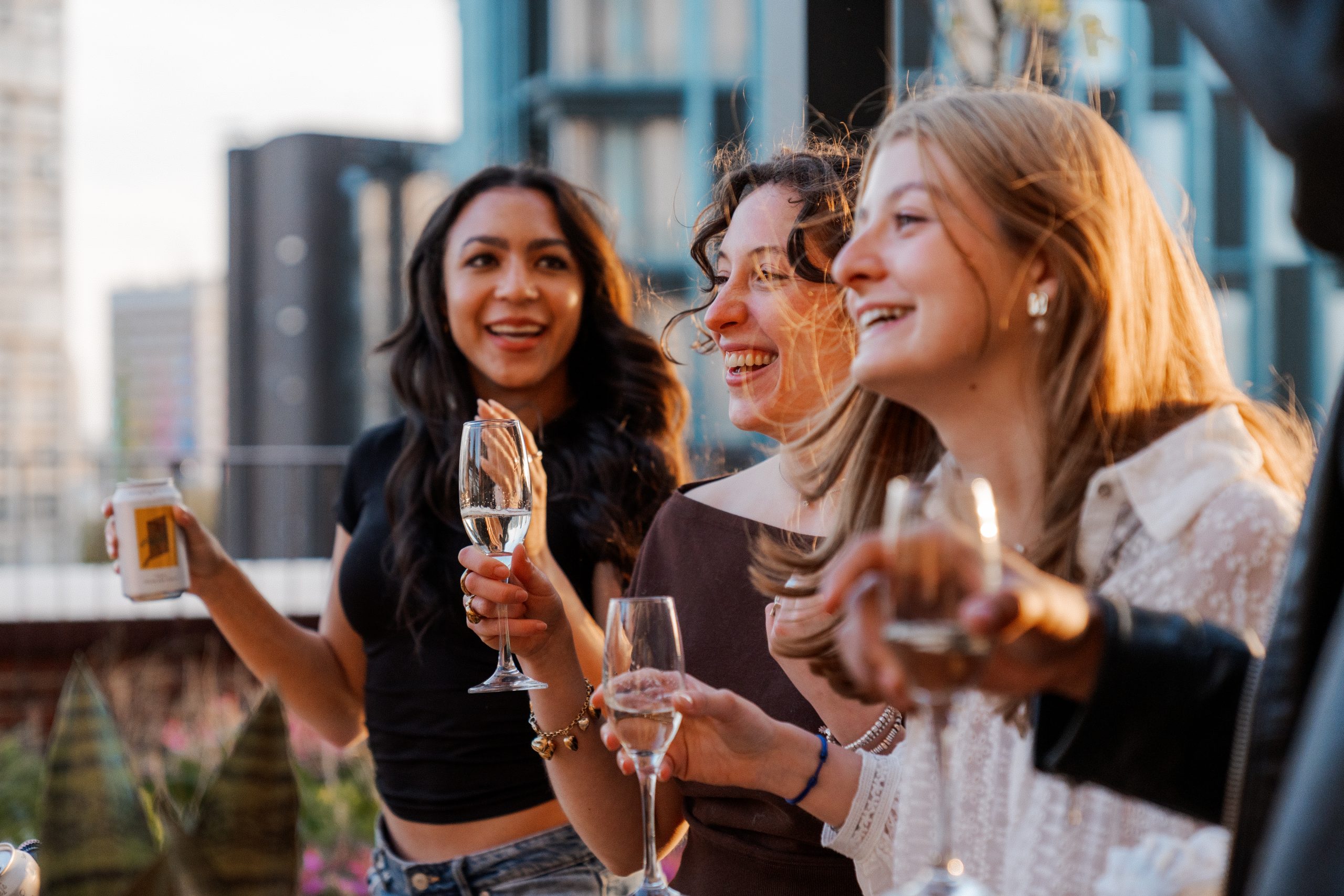 Students socialising on Terrace