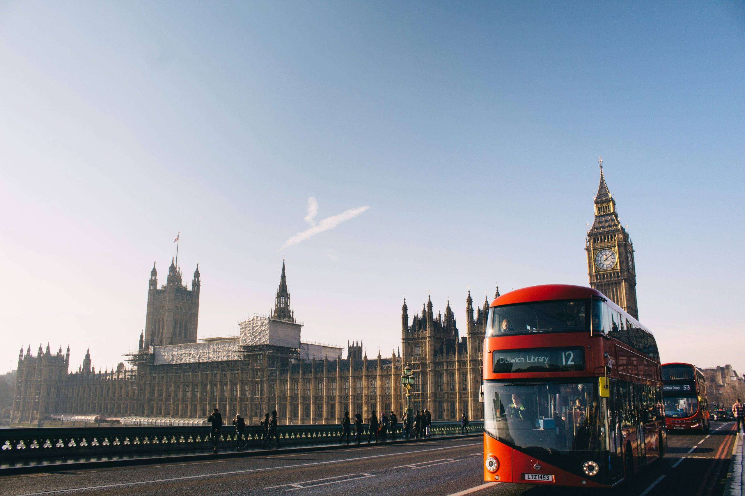 London bus with