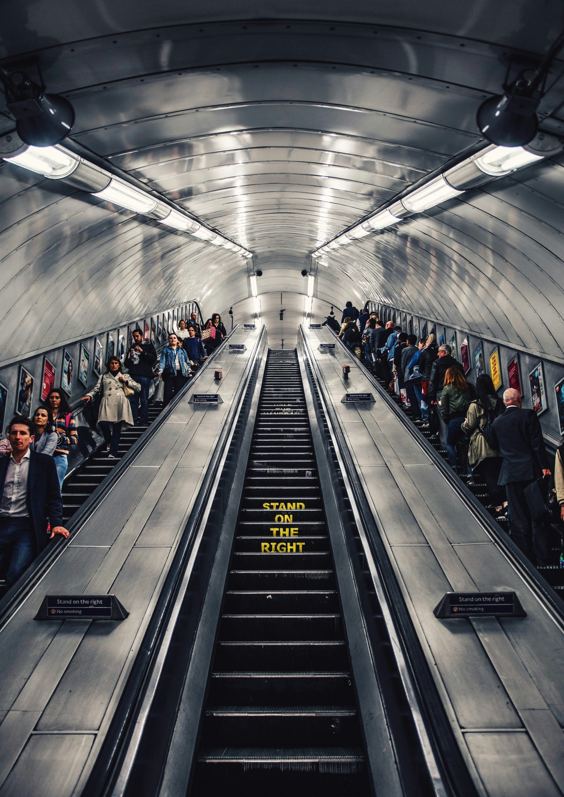 London Underground escalator